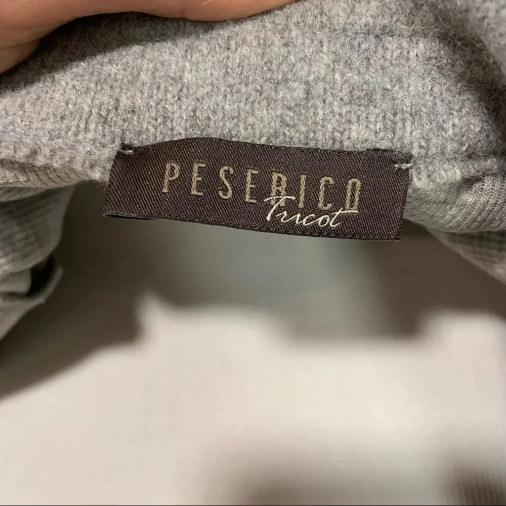 Peserico Tricot Lightweight Cotton Button Down Cardigan Jacket Size 40 (F1) - Picture 8 of 11